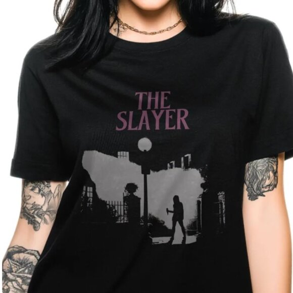 Vampire The Slayer T-Shirt, Gothic Horror Aesthetic Shirt, 90s Nostalgia Shirt - Picture 2 of 2